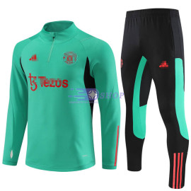 Sudadera de Entrenamiento Manchester United Verde 2023/2024