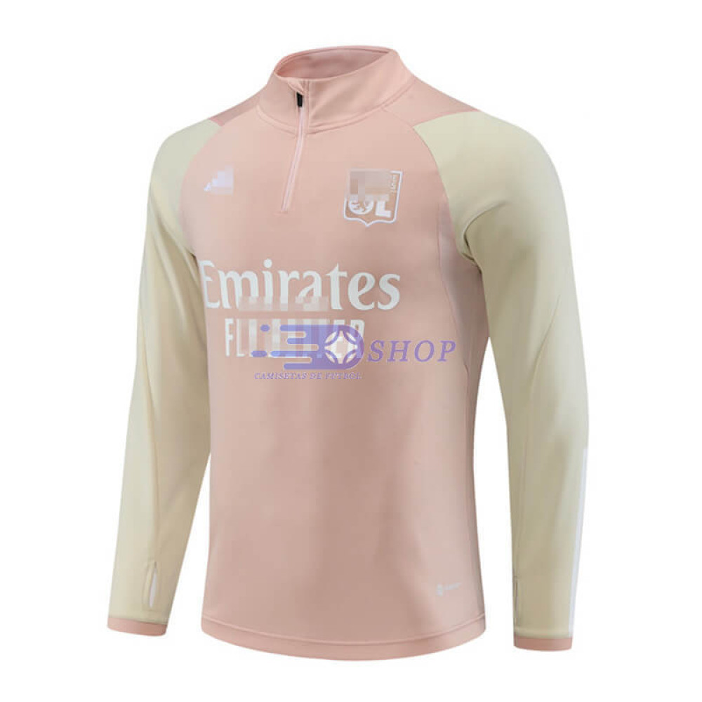 Sudadera de Entrenamiento Olympique De Lyon Rosa 2023/2024
