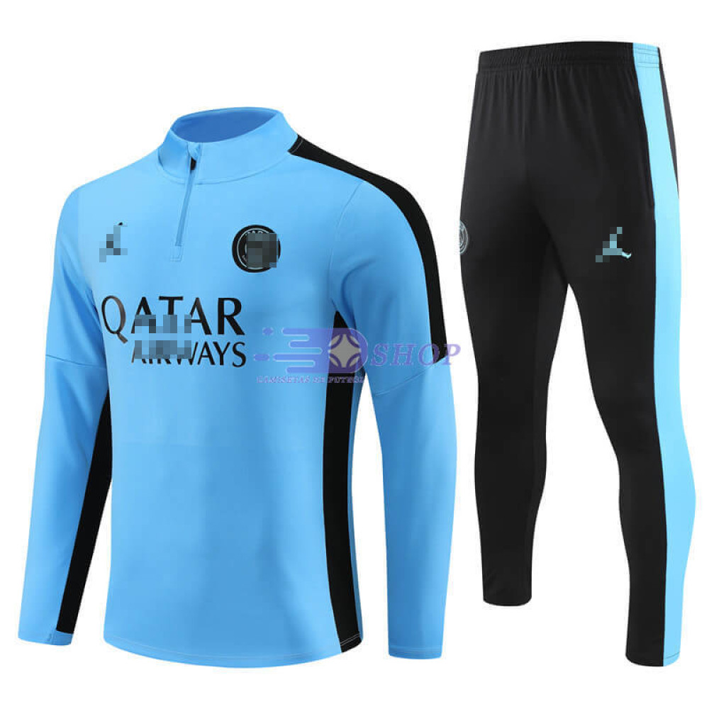 Sudadera de Entrenamiento PSG Azul/Negro 2023/2024 Kit