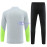 Sudadera de Entrenamiento PSG Gris/Verde Fluorescente 2023/2024 Kit