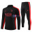 Sudadera de Entrenamiento PSG Negro/Rojo 2023/2024 Kit