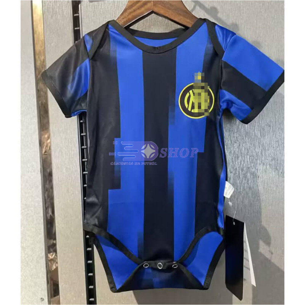 Camiseta Inter de Milan 2023/2024 1ª Equipación Baby