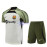 Camiseta de Entrenamiento Barcelona Beige/Verde 2023/2024 Kit