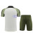 Camiseta de Entrenamiento Barcelona Beige/Verde 2023/2024 Kit