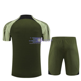 Camiseta de Entrenamiento Barcelona Verde Oscuro 2023/2024 Niño Kit