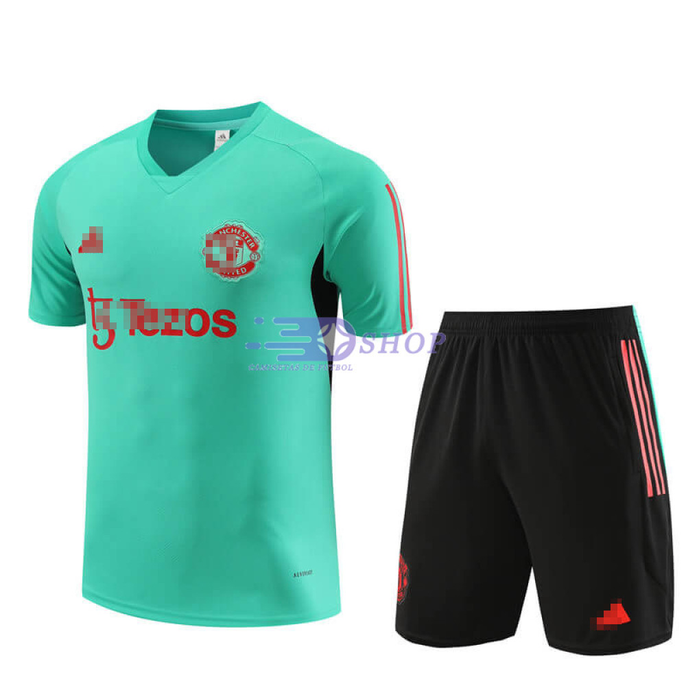 Camiseta de Entrenamiento Manchester United Verde 2023/2024 Kit