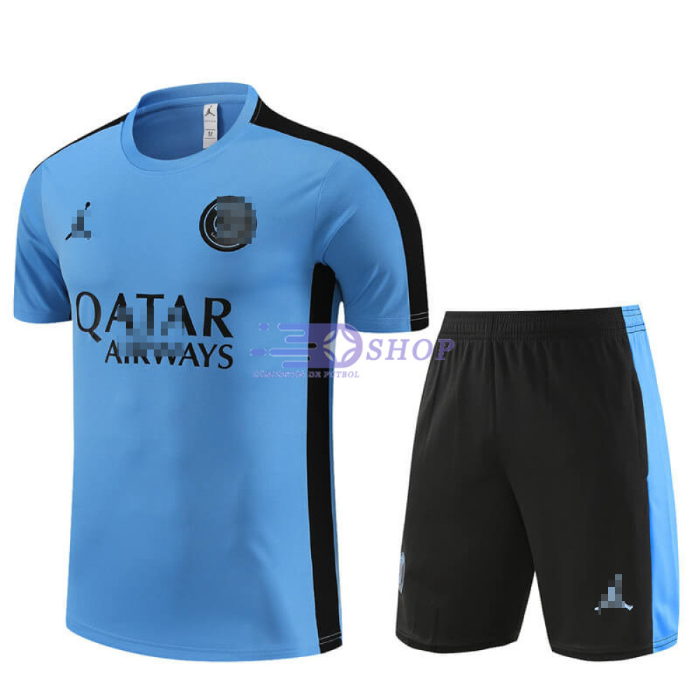 Camiseta de Entrenamiento PSG Azul/Negro 2023/2024 Kit