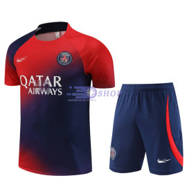Camiseta de Entrenamiento PSG Rojo/Azul 2023/2024