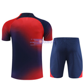 Camiseta de Entrenamiento PSG Rojo/Azul 2023/2024