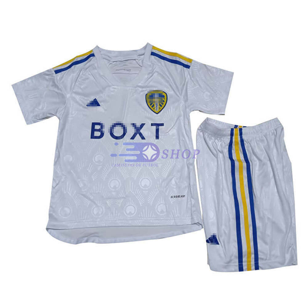Camiseta Leeds United 2023/2024 1ª Equipación Niño Kit