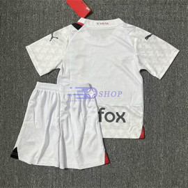 Camiseta AC Milan 2023/2024 2ª Equipación Niño Kit