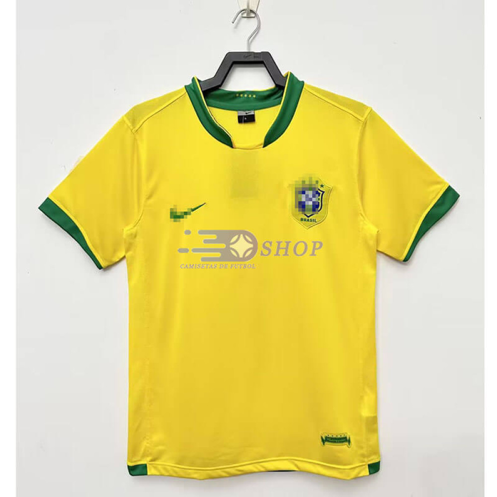 Camiseta Brasil 2006 1ª Equipación Retro