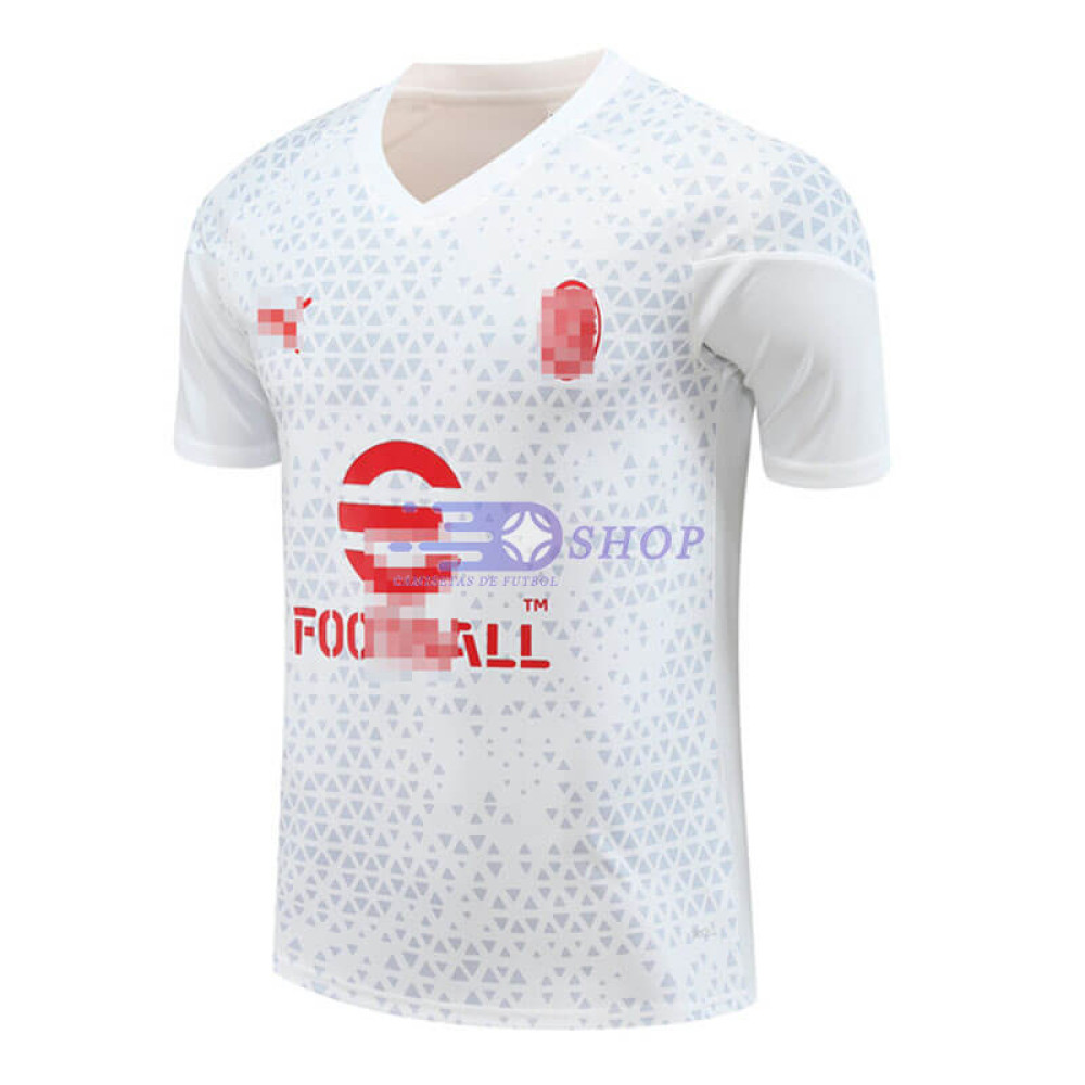 Camiseta de Entrenamiento AC Milan Blanco 2023/2024
