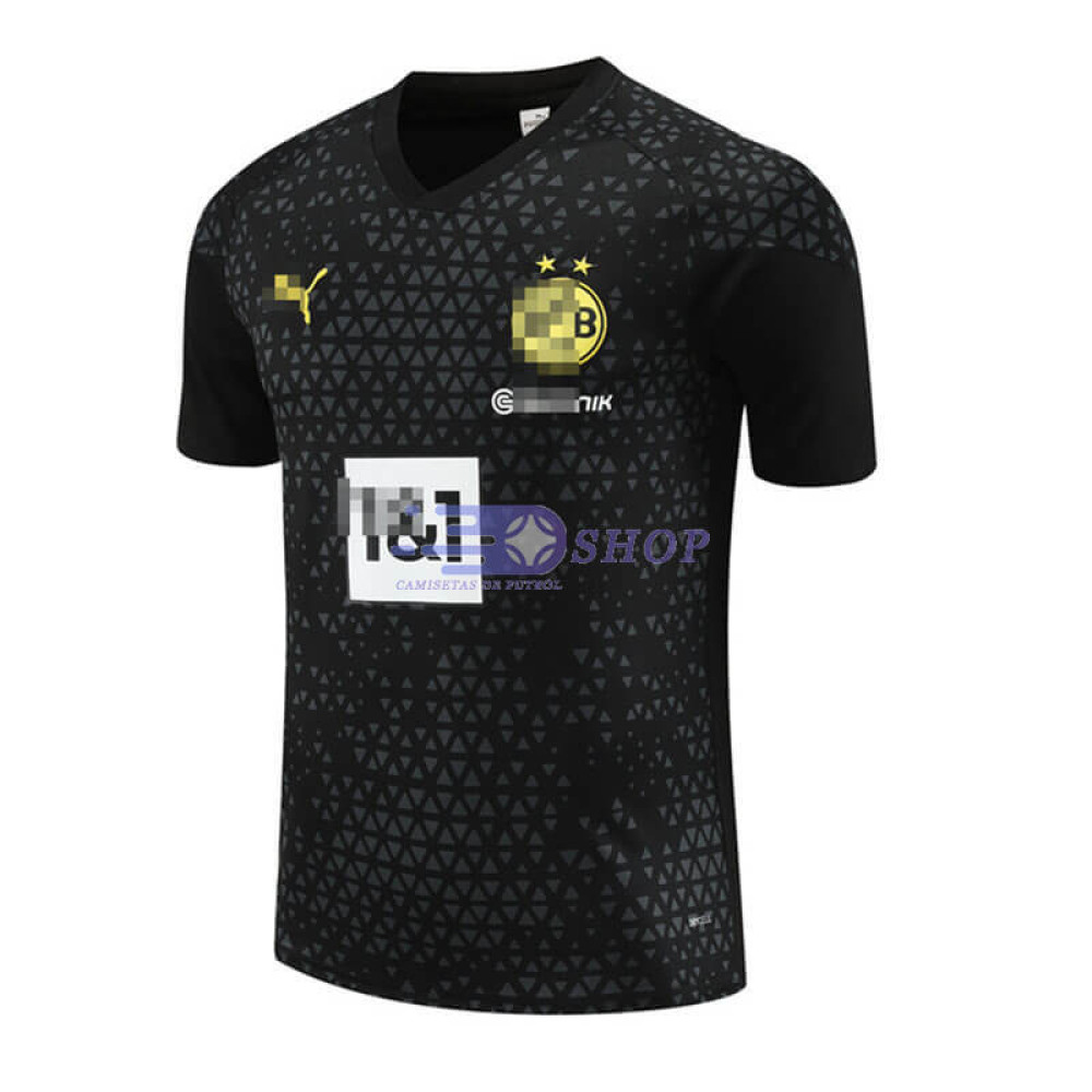 Camiseta de Entrenamiento Borussia Dortmund Negro 2023/2024
