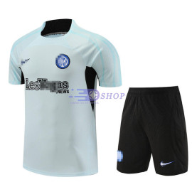 Camiseta de Entrenamiento Inter De Mlian Gris Claro 2023/2024