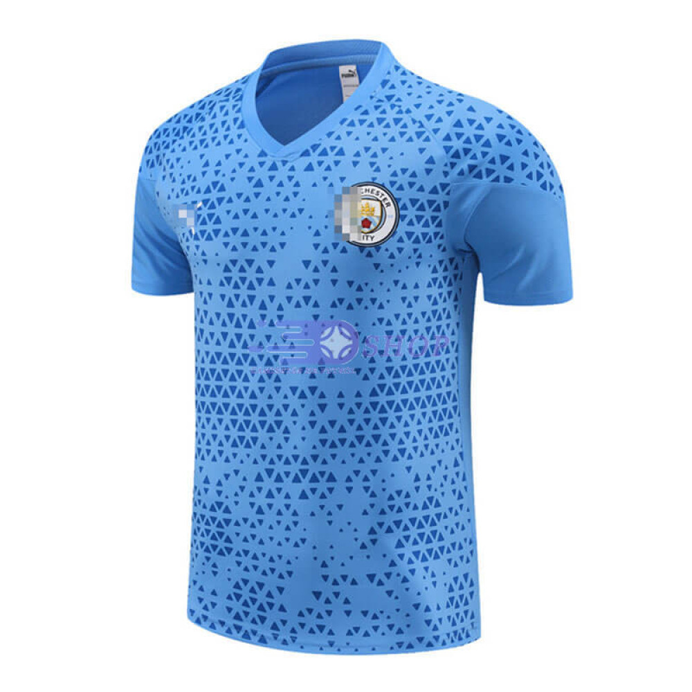 Camiseta de Entrenamiento Manchester City Azul Claro 2023/2024