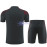 Camiseta de Entrenamiento Manchester City Negro/Rojo 2023/2024