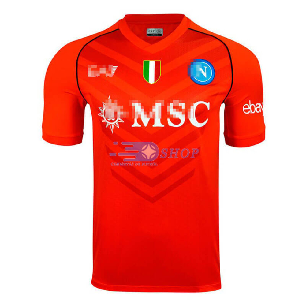 Camiseta de Portero Napoli Naranja 2023/2024