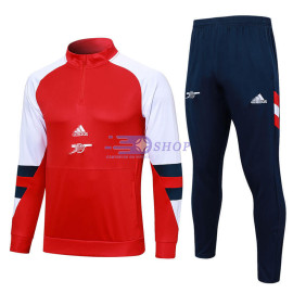 Sudadera de Entrenamiento Arsenal Rojo/Blanco 2023/2024
