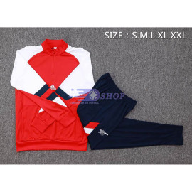 Sudadera de Entrenamiento Arsenal Rojo/Blanco 2023/2024