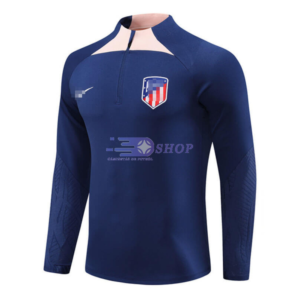 Sudadera de Entrenamiento Atlético de Madrid Azul Marino 2023/2024