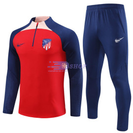 Sudadera de Entrenamiento Atlético de Madrid Rojo/Azul Marino 2023/2024