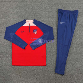 Sudadera de Entrenamiento Atlético de Madrid Rojo/Azul Marino 2023/2024