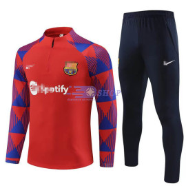 Sudadera de Entrenamiento Barcelona Rojo/Azul 2023/2024