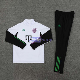 Sudadera de Entrenamiento Bayern Múnich Blanco/Negro 2023/2024