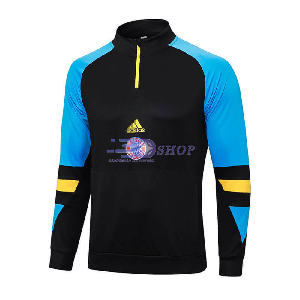 Sudadera de Entrenamiento Bayern Múnich Negro/Azul 2023/2024