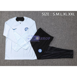 Sudadera de Entrenamiento Inter De Mlian Gris Claro 2023/2024