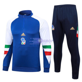Sudadera de Entrenamiento Italia Azul/Blanco 2023