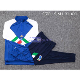 Sudadera de Entrenamiento Italia Azul/Blanco 2023
