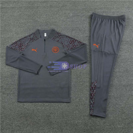 Sudadera de Entrenamiento Manchester City Gris Oscuro 2023/2024