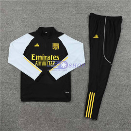 Sudadera de Entrenamiento Olympique De Lyon Negro 2023/2024