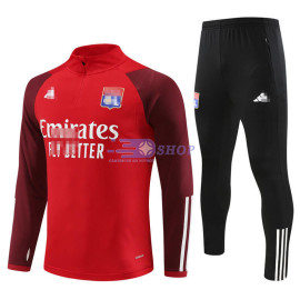 Sudadera de Entrenamiento Olympique De Lyon Rojo 2023/2024