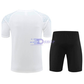 Camiseta de Entrenamiento AC Milan 2023/2024 Blanco Niño Kit