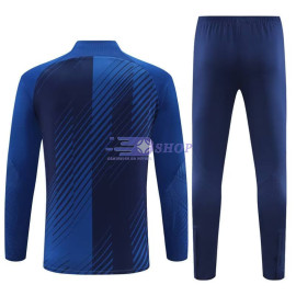 Sudadera de Entrenamiento Barcelona Azul Real 2023/2024 Niño Kit