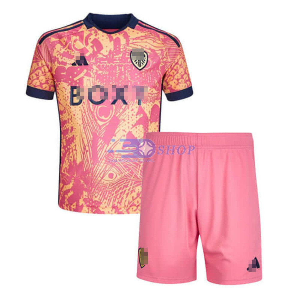 Camiseta Leeds United 2023/2024 3ª Equipación Niño Kit