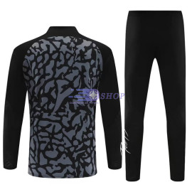 Sudadera de Entrenamiento PSG Negro/Gris 2023/2024 Kit