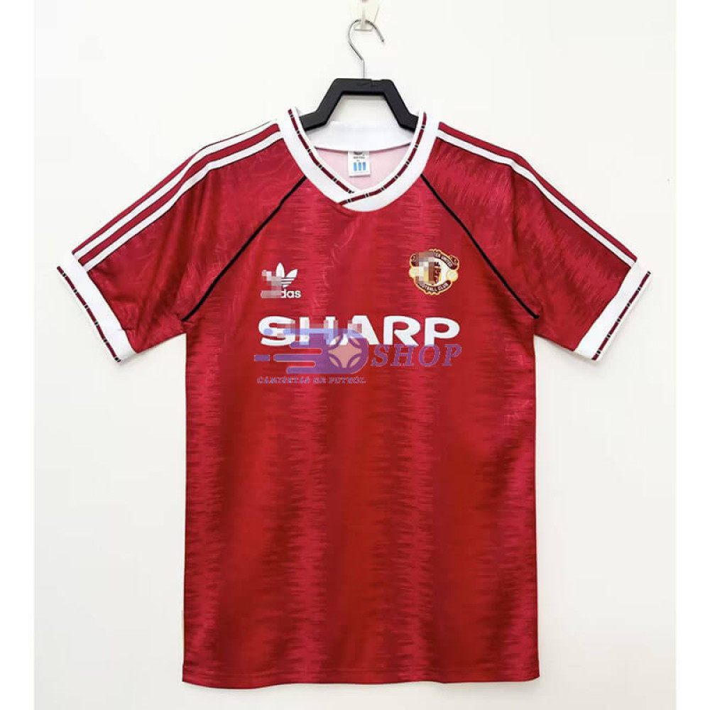 Camiseta Manchester United 1990/92 1ª Equipación Retro