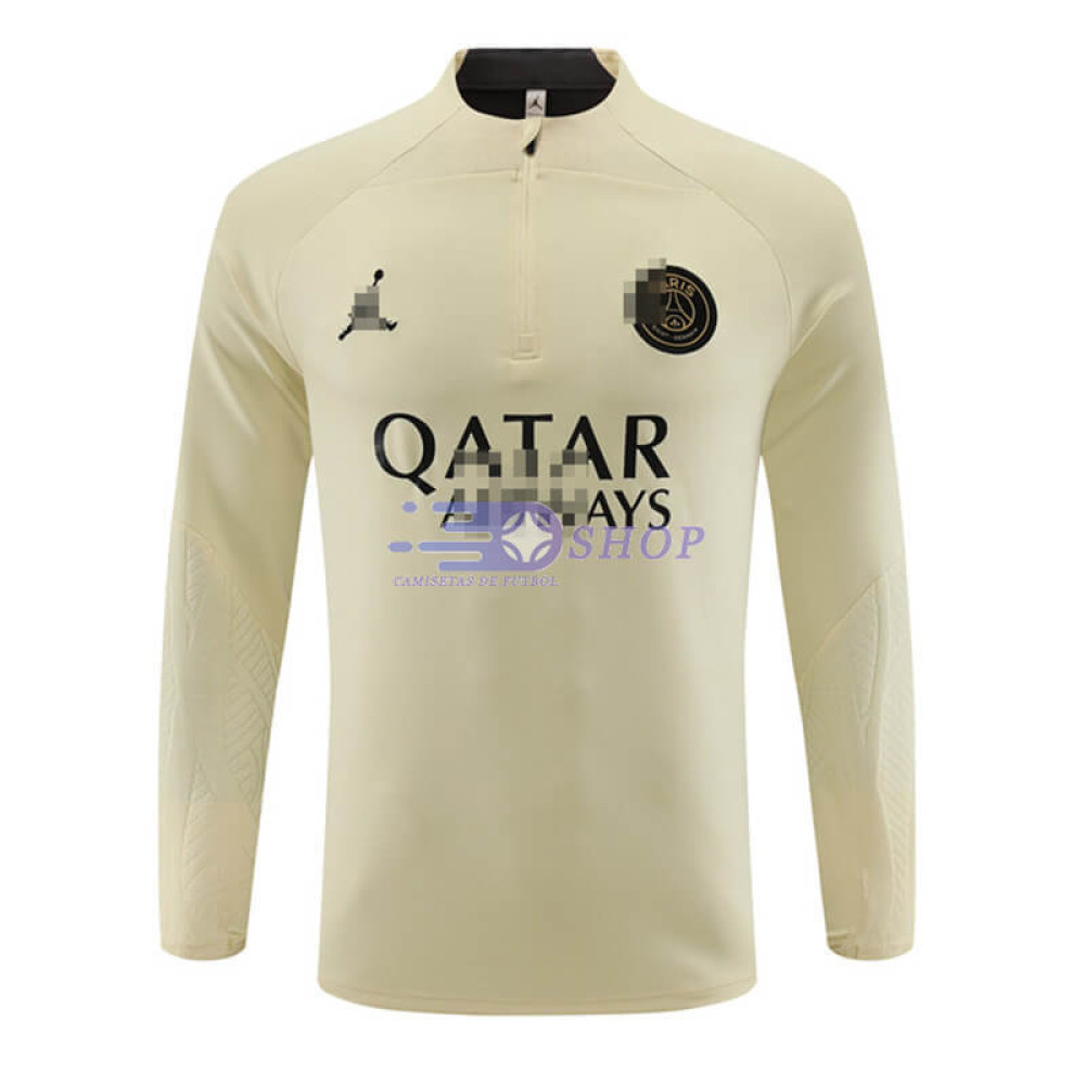 Sudadera de Entrenamiento PSG Beige 2023/2024
