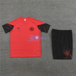 Camiseta de Entrenamiento Manchester City Naranja 2023/2024 Niño Kit