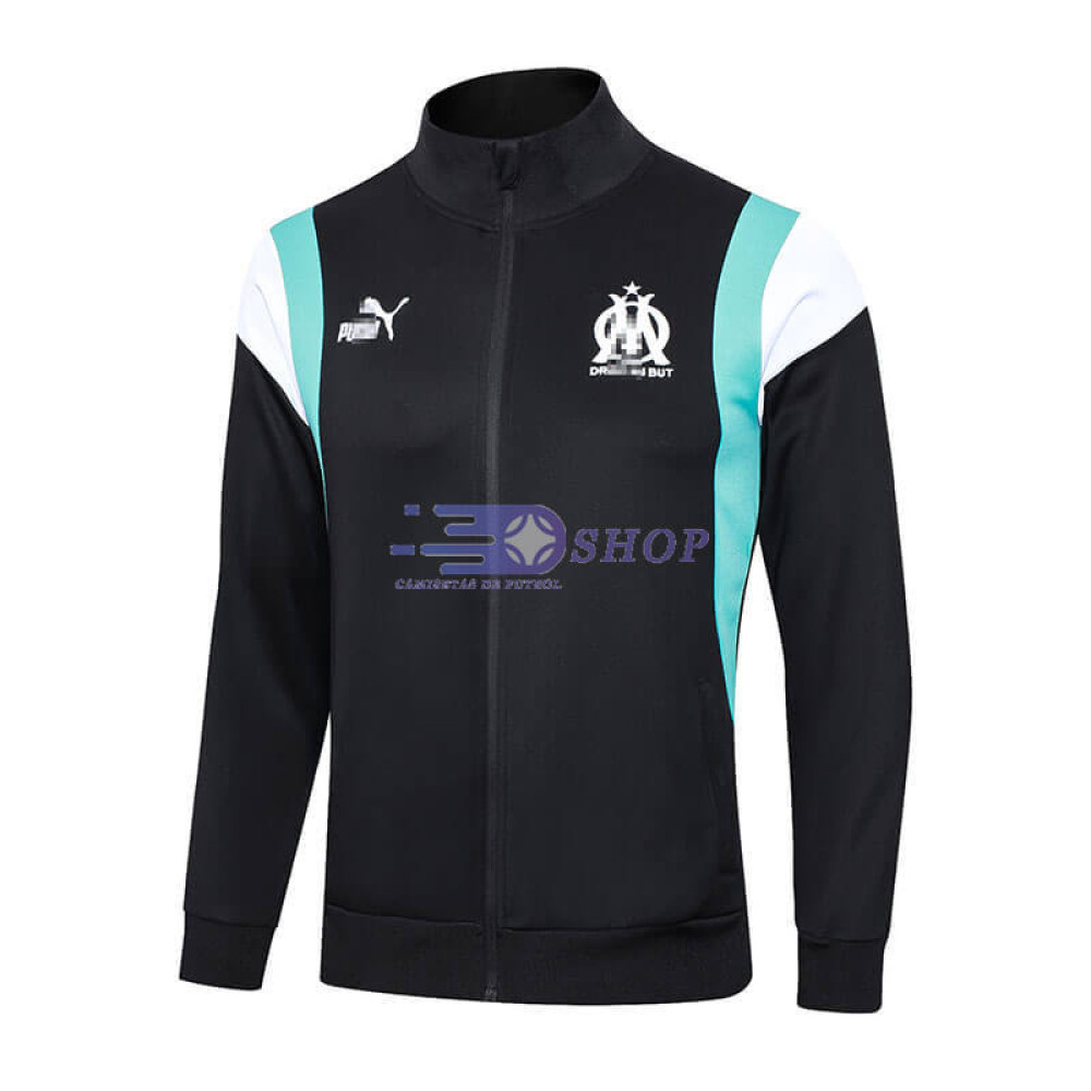 Chaqueta Olympique Marsella Negro 2023/2024