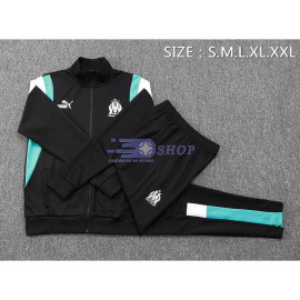 Chaqueta Olympique Marsella Negro 2023/2024