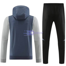 Sudadera de Entrenamiento Con Capucha Inter Miami Gris 2023/2024