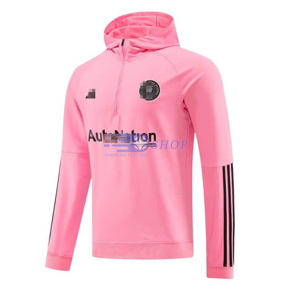 Sudadera de Entrenamiento Con Capucha Inter Miami Rosa 2023/2024