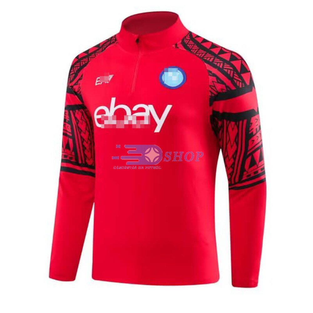 Sudadera de Entrenamiento Napoli Rojo 2023/2024