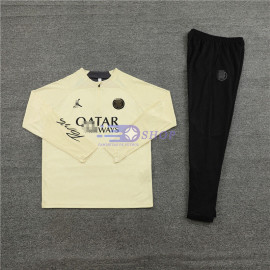 Sudadera de Entrenamiento PSG Beige 2023/2024 Niño Kit