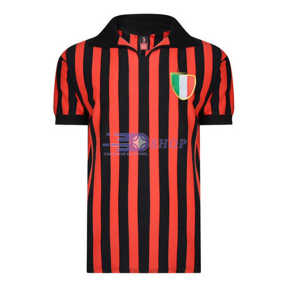 Camiseta AC Milan 1963 1ª Equipación Retro
